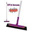 Purple Floor Squeegee WiperBroom Floor Tile Cleaning Household Extendable Handle-0