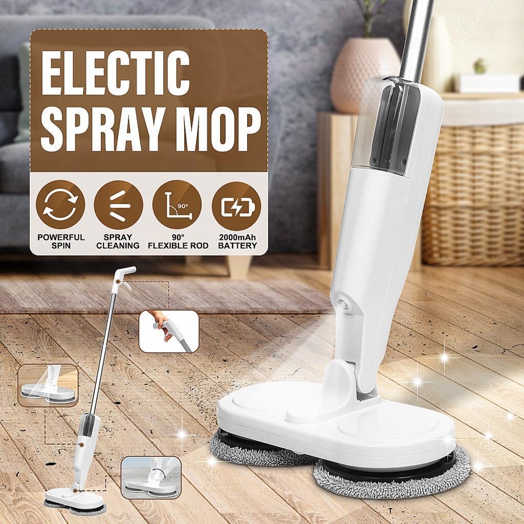 5-In-1 Cordless Electric Mop Cleaner Floor Polisher Sweeper Washer Scrubber NEW-0