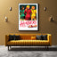 Wall Art 80cmx120cm Heathers The Musical Black Frame Canvas-1