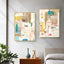 Wall Art 60cmx90cm Sonder By Jean Kenna 2 Sets Gold Frame Canvas-2