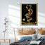 Wall Art 80cmx120cm Isolabella Black Frame Canvas-2