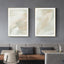 Wall Art 80cmx120cm Beige and Sage Green 2 Sets Gold Frame Canvas-2