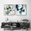 Wall Art 80cmx80cm Blue Crushers 2 Sets Black Frame Canvas-1