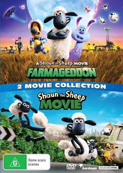 A Shaun The Sheep Movie - Farmageddon / Shaun The Sheep Movie | Double Pack - Franchise Pack DVD-0