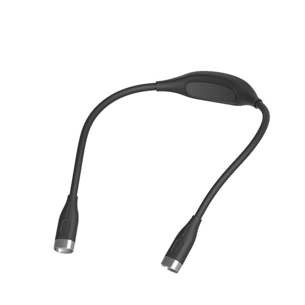 GOMINIMO Adjustable LED Neck Reading Light in Black-0