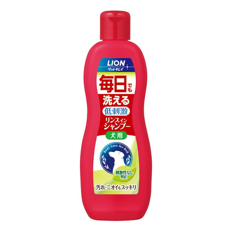 [6-PACK] Lion Japan Pet Clean Rinse In Shampoo Washable For Your Dog 330ml-0