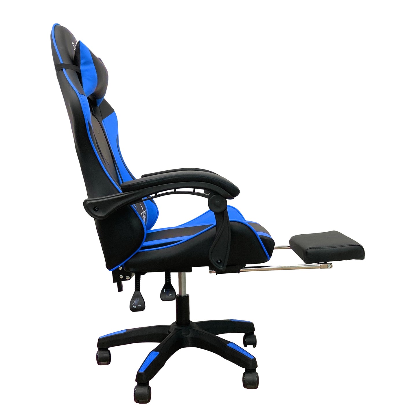 Intex Spire Zinc Blue And Black Adjustable Gaming/office Chair-3