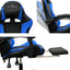 Intex Spire Zinc Blue And Black Adjustable Gaming/office Chair-4