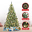 Christabelle 1.2m Pre Lit LED Christmas Tree Decor with Pine Cones Xmas Decorations-7