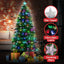 Christabelle 1.2m Enchanted Pre Lit Fibre Optic Christmas Tree Stars Xmas Decor-8