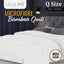 Laura Hill 800GSM Microfibre Bamboo Quilt Comforter Doona - Queen-11