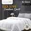 Laura Hill 700GSM Duck Down Feather Quilt Duvet Doona - King-11