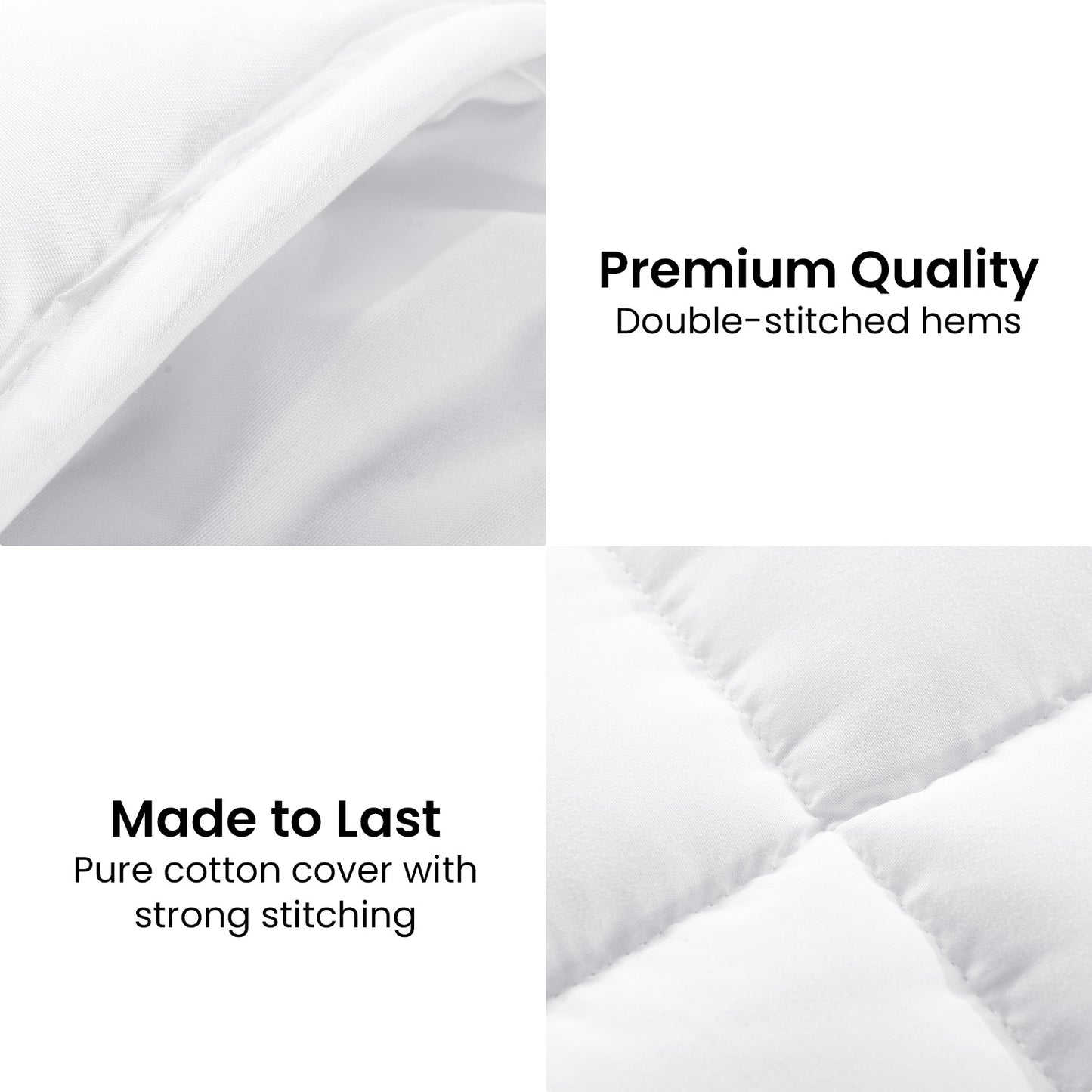 Laura Hill 500GSM Goose Down Feather Quilt Duvet Doona - King-10