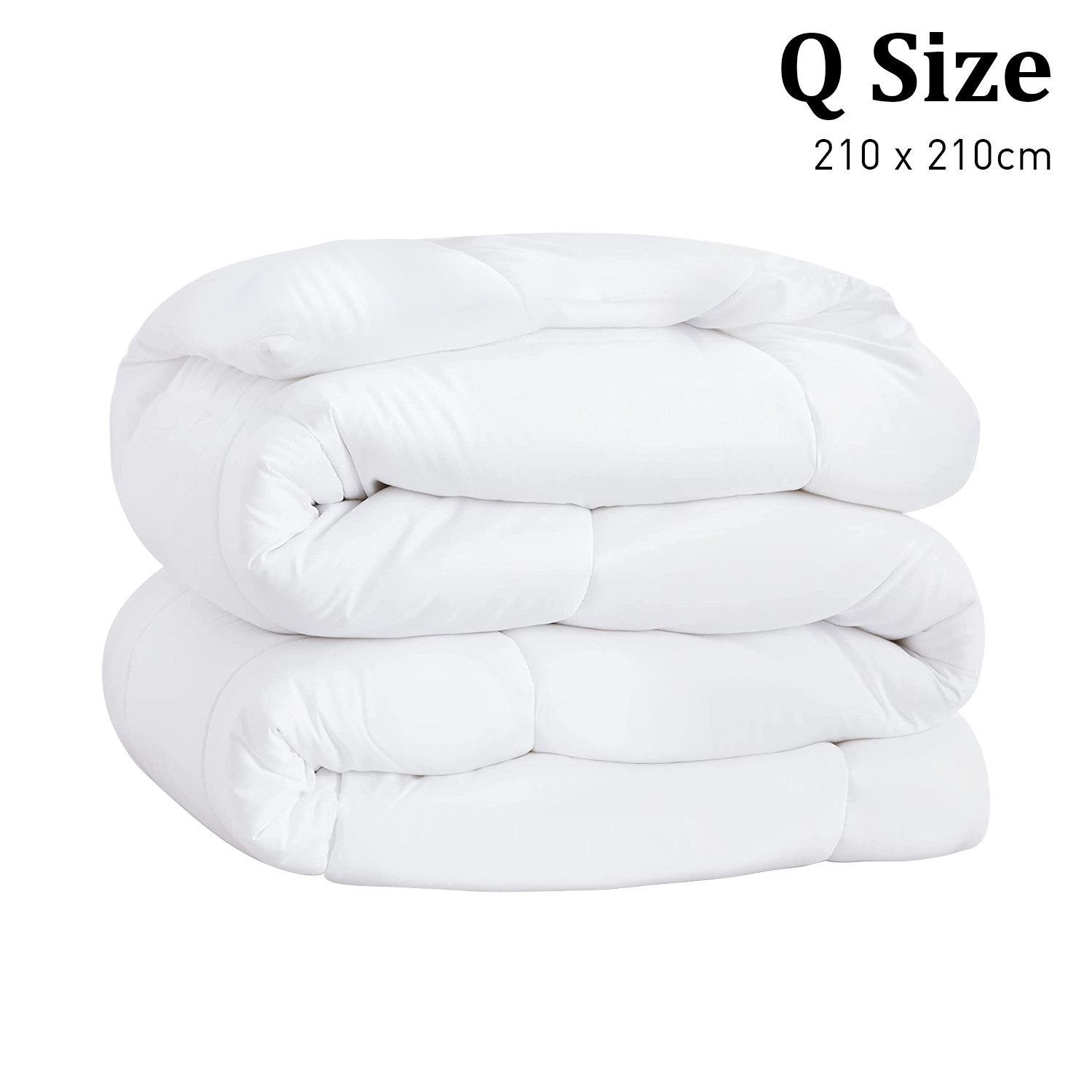 Laura Hill 500GSM Goose Down Feather Comforter Doona - Queen-3