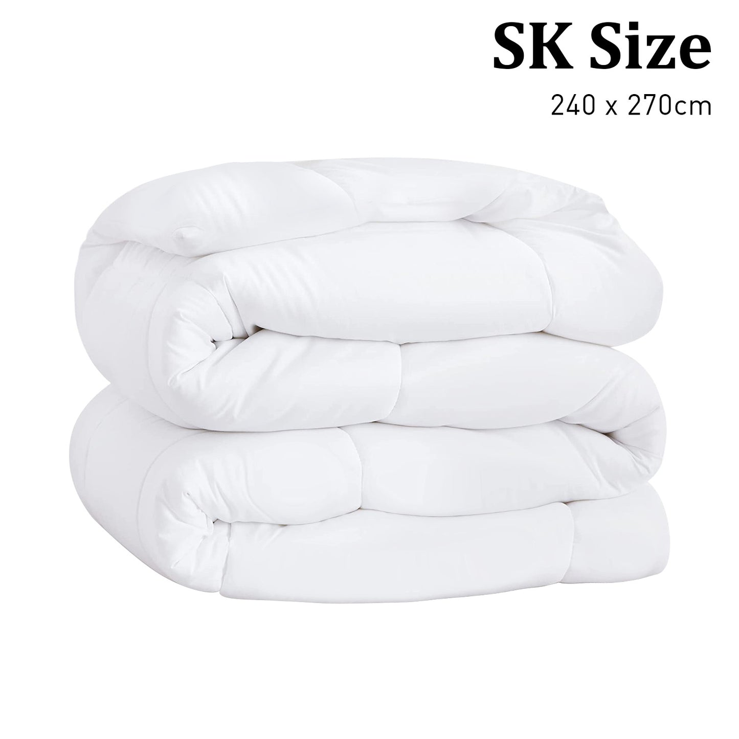 Laura Hill 500GSM Goose Down Feather Comforter Doona - Super King-2