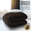 Laura Hill 500gsm Faux Mink Quilt Comforter - King-5