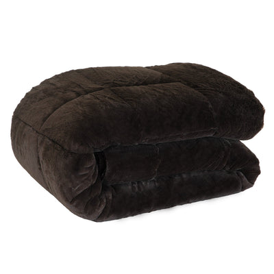 Laura Hill 500GSM Faux Mink Quilt Comforter - Super King-0