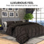 Laura Hill 500GSM Faux Mink Quilt Comforter - Super King-8