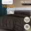 Laura Hill 500GSM Faux Mink Quilt Comforter - Super King-11