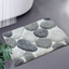 Pebble 3D Design Tufted Soft Pile Bathmat - 50x80-0