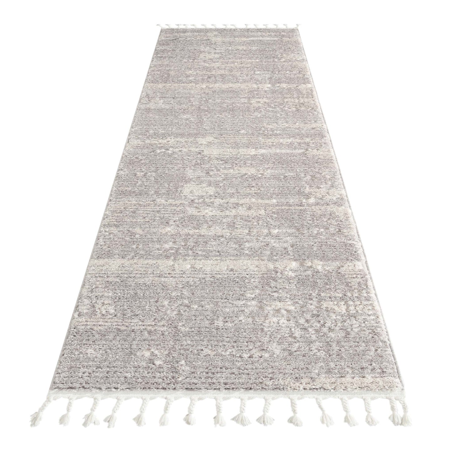 Addie Soft Pile Rug - Light Grey - 160x230-0