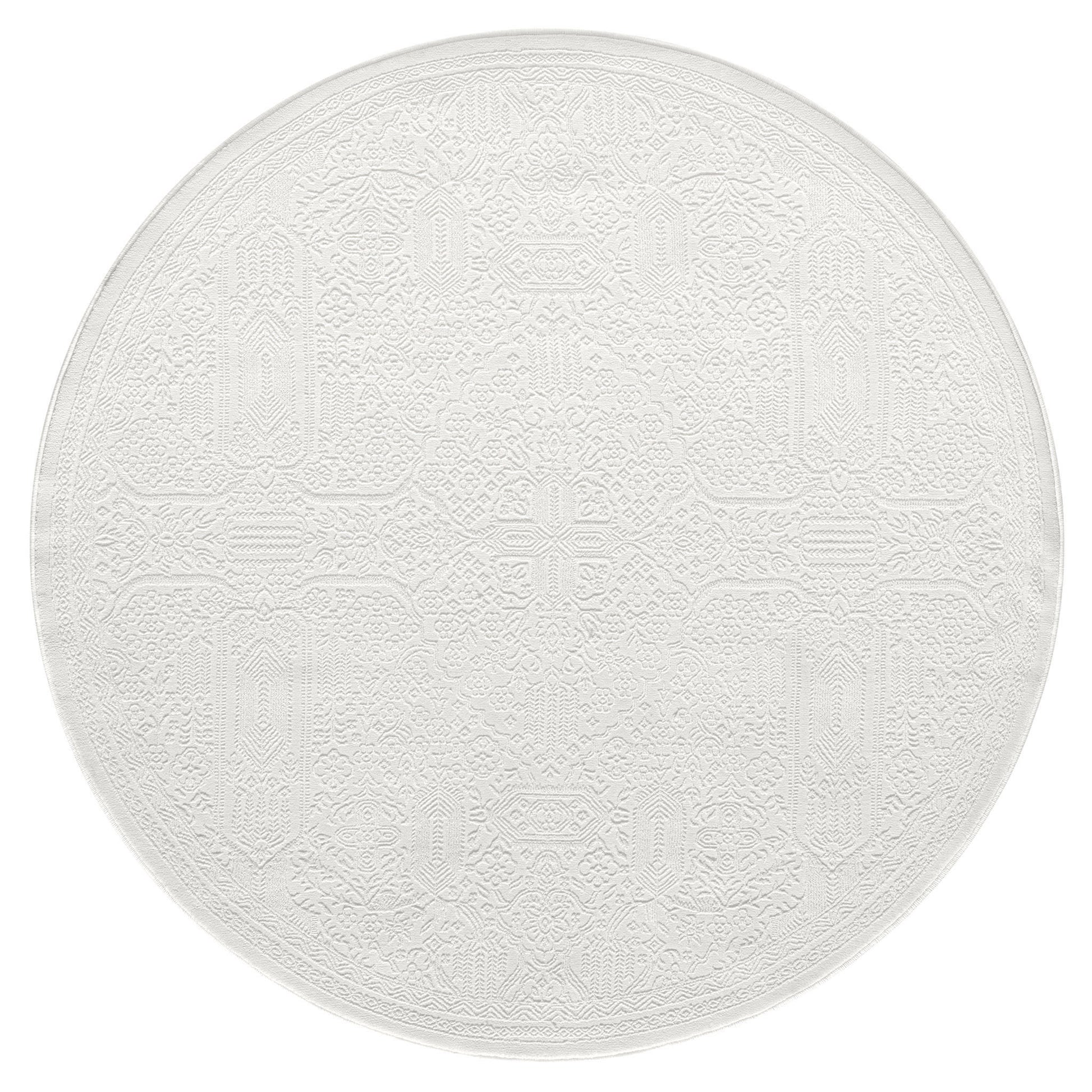 Grande Jacquard Rug - Ivory - 160x230-1