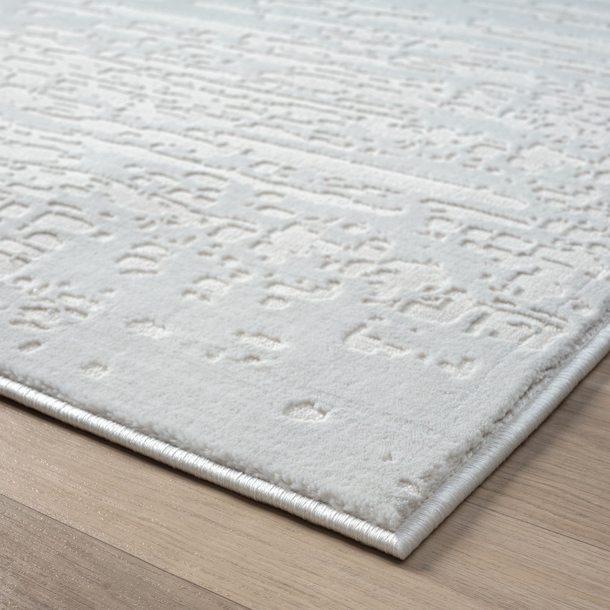 Grande Jacquard Rug - Pearl - 160x230-0