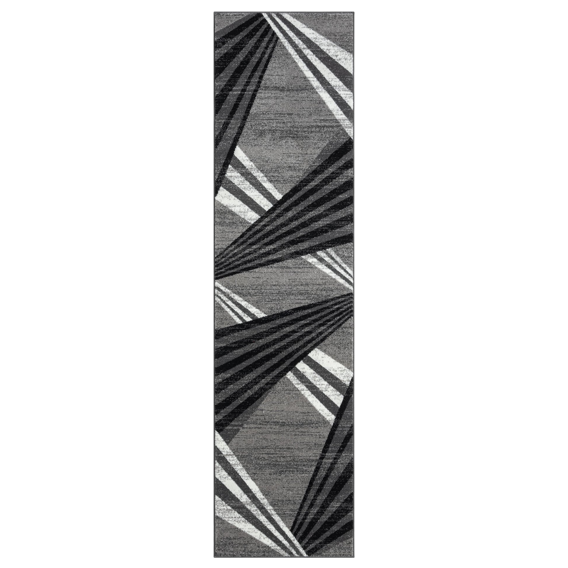 Adore Geometric Textural Rug - Grey - 200x290-7