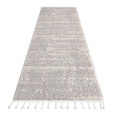 Addie Soft Pile Rug - Light Grey - 200x290-0