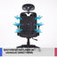 Ergonomic Korean Office Chair SUPERB BLACK-8