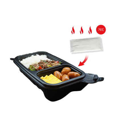 20 Pack Dalat Heating Lunch Box Container 26cm B + Heating Bag-0