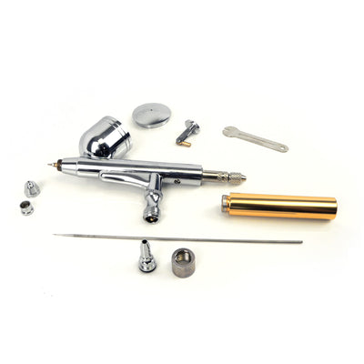 Air Brush Spray Gun Dual Action Kit 0.3mm-1