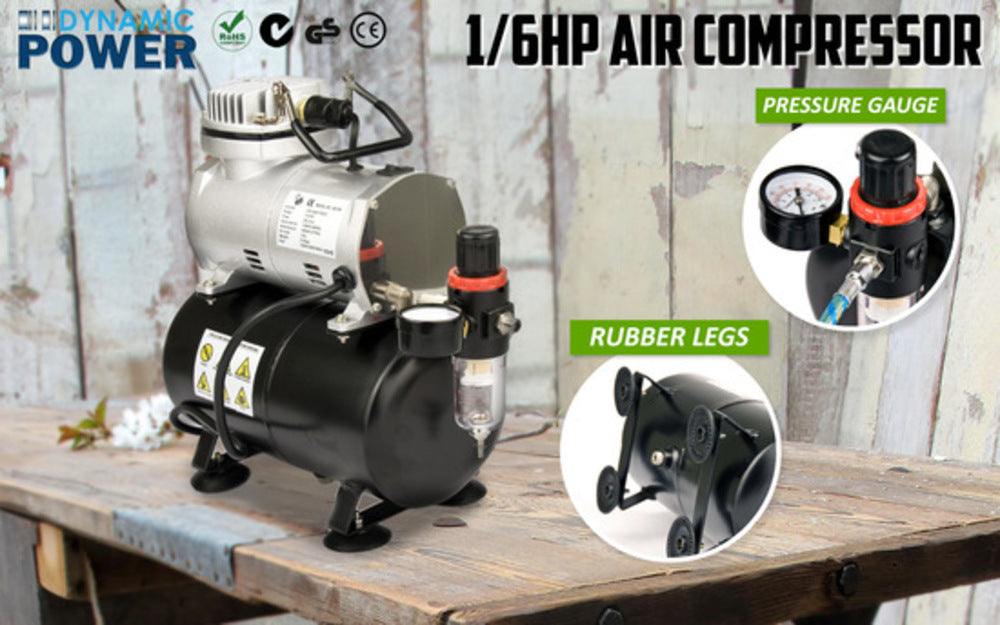 Air Brush Compressor for Air Brush Spray 1/6HP 3L-1