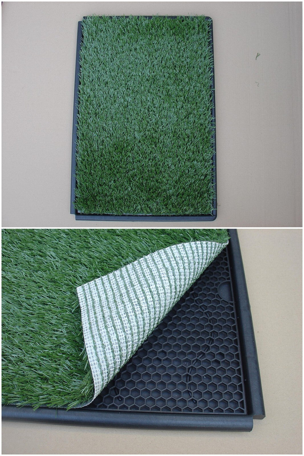 YES4PETS Indoor Dog Puppy Toilet Grass Potty Training Mat Loo Pad 85 x 63 cm-2