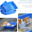 YES4PETS Lift and Sift Self Cleaning Kitty Litter Trays Cat Litter Tray Toilet Sifting Slotted Trays-5