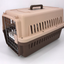 YES4PETS Medium Dog Cat Crate Pet Rabbit Carrier Airline Cage With Bowl & Tray-Brown-1