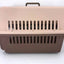 YES4PETS Large Airline Dog Cat Crate Pet Carrier Cage With Tray And Bowl Brown-1