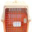 YES4PETS Large Dog Cat Crate Pet Carrier Rabbit Airline Cage With Tray And Bowl Orange-2