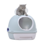 YES4PETS Hooded Cat Toilet Litter Box Tray House With Drawer & Scoop Blue-0