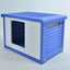 YES4PETS Small Plastic Pet Dog Puppy Cat House Kennel Blue-2