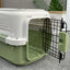 YES4PETS Medium Dog Cat Rabbit Crate Pet Kitten Carrier Parrot Cage Green-2