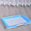 YES4PETS Large Portable Dog Potty Training Tray Pet Puppy Toilet Trays Loo Pad Mat Blue-1