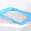 YES4PETS Large Portable Dog Potty Training Tray Pet Puppy Toilet Trays Loo Pad Mat Blue-2