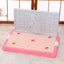 YES4PETS Small Portable Dog Potty Training Tray Pet Puppy Toilet Trays Loo Pad Mat Pink-1