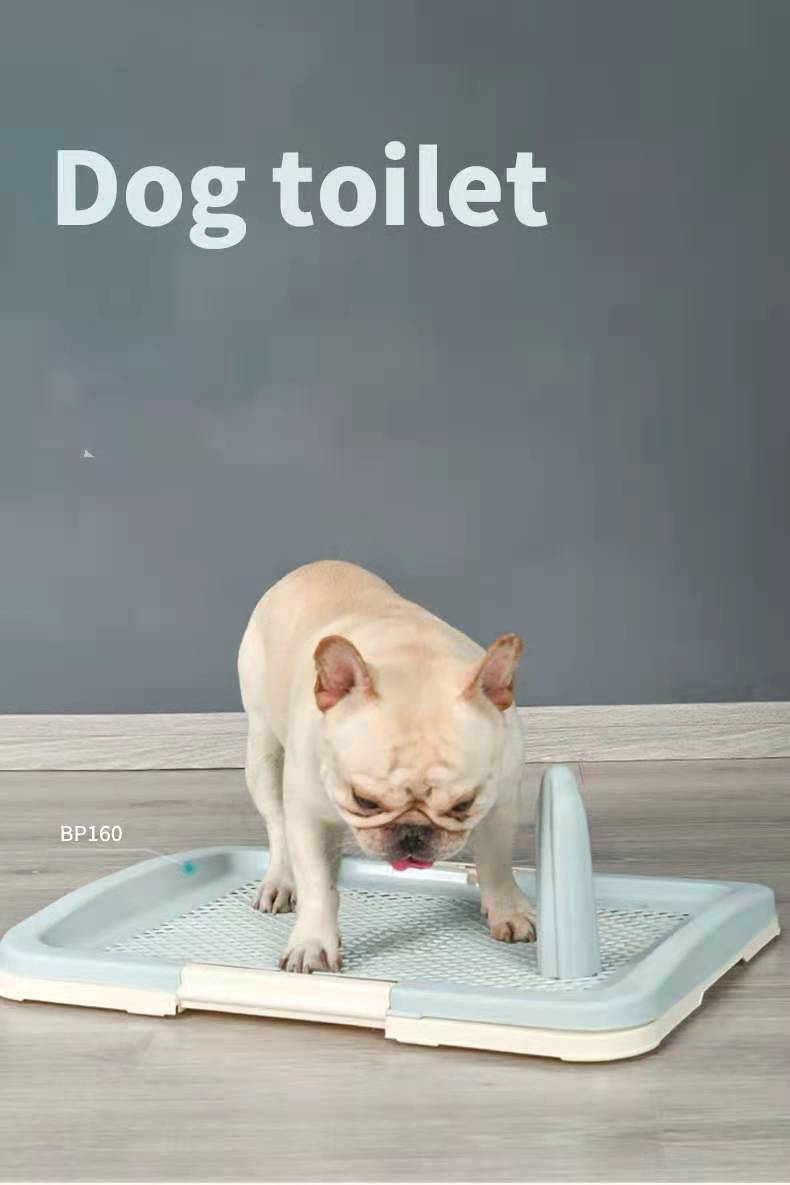 YES4PETS Large Portable Dog Potty Training Tray Pet Puppy Toilet Trays Loo Pad Mat Blue-2