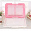 YES4PETS Large Portable Dog Potty Training Tray Pet Puppy Toilet Trays Loo Pad Mat Pink-2