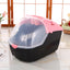 YES4PETS Medium Portable Travel Dog Cat Crate Pet Carrier Cage Comfort With Mat-Pink-0