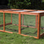 YES4PETS Large Chicken Coop Run Guinea Pig Cage Villa Extension Rabbit Hutch House Pen-2