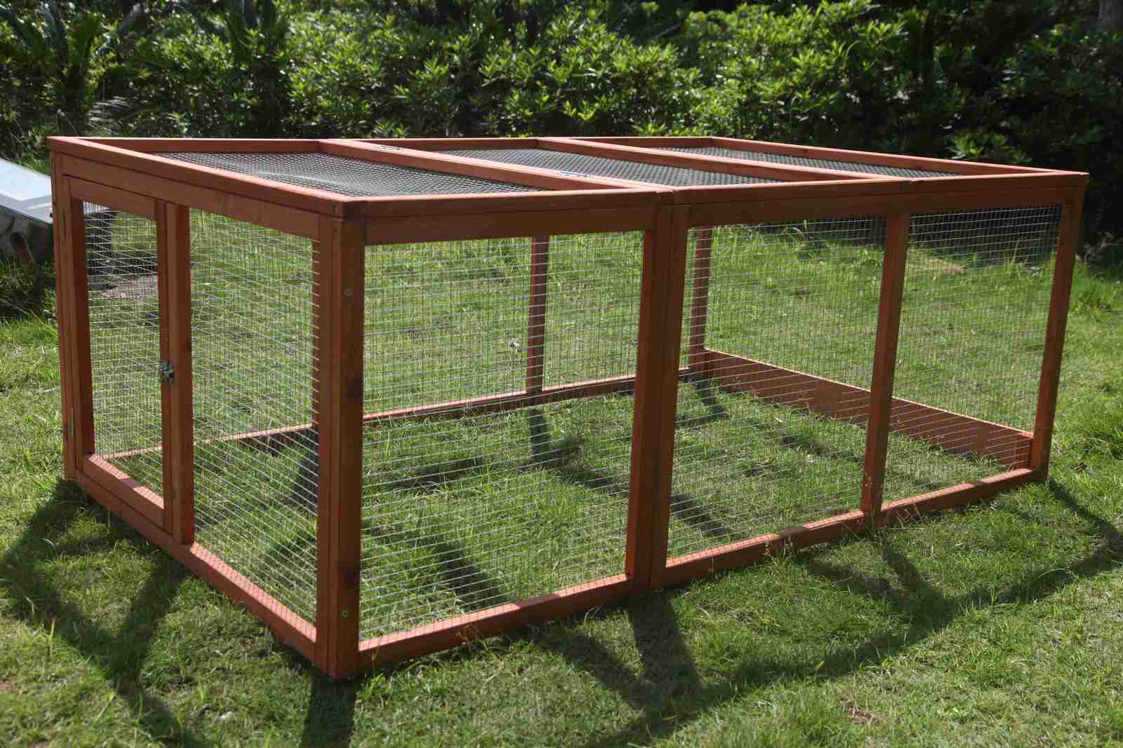 YES4PETS Large Chicken Coop Run Guinea Pig Cage Villa Extension Rabbit Hutch House Pen-3