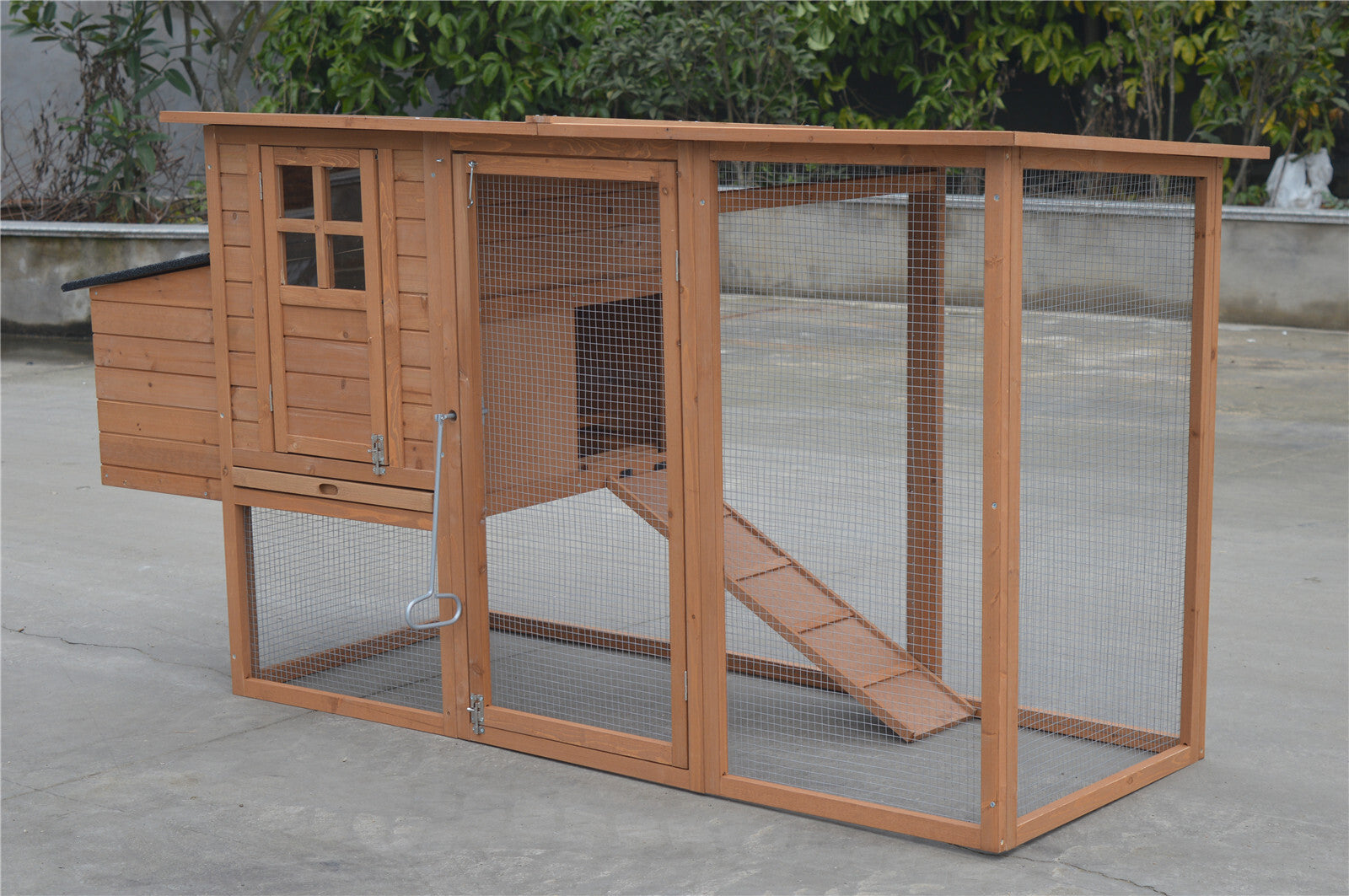 YES4PETS Large Chicken Coop Rabbit Hutch Cat Ferret Cage Hen Chook House-0